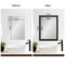 Amanti Art Mirror Makeover Bathroom Mirror Frame Border Kit - Fully Assembled Peel and Stick Frame - Mirror NOT Included - Accent Bronze Narrow Trim